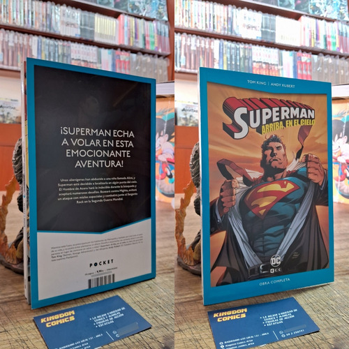 Dc Pocket. Superman: Arriba En El Cielo. Editorial Ecc.