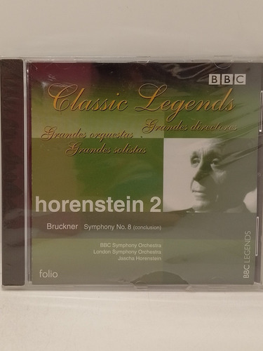 Bruckner Sinfonía N.8 Por Horenstein Cd Nuevo 