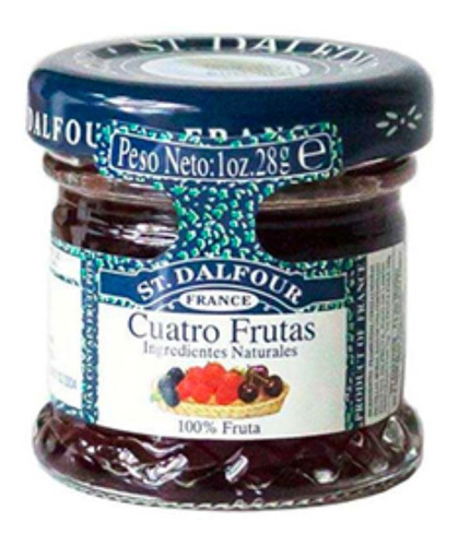 Mermelada De 4 Frutas St. Dalfour 28 Gr.