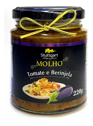 Molho Salsa Tomate Berinjela 220g - Kit 2 X 220g