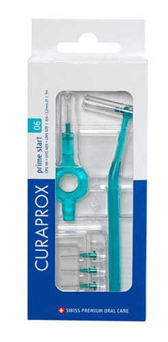 Set Cps Prime Start Curaprox Cepillo Interdentales  0.6mm 