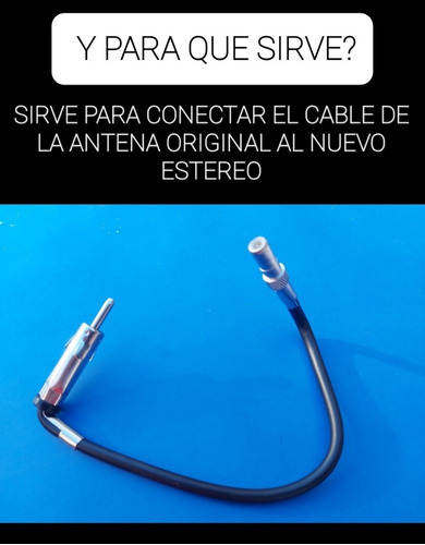 Adaptador Antena Estereo Tahoe Thaoe Tajo Taoe 2007 Al 2014