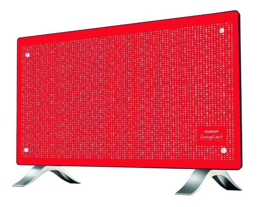 Vitroconvector Peabody Pe-vc20r Rojo 2000w Calefactor