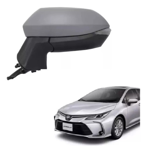 Espejo Derecho Toyota Corolla 2020-2025 Con Giro