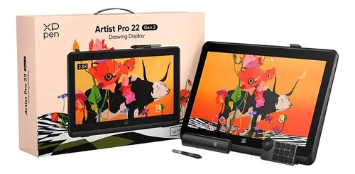 XP-PEN ペンタブレット Artist 22 Pro 箱付き Mesa Digitalizadora XP-Pen Artist Pro 22 2a Geração Preto Display