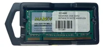 Comprar Memoria Notebook 2gb Ddr2 5300s 667mhz Markvision 2rx8