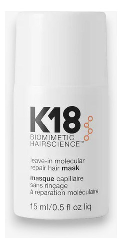 Mini Máscara Capilar Reparadora Molecular Leave-in 15ml K18