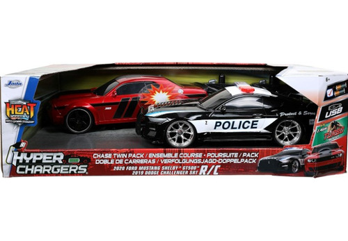 Auto Control Remoto Patrulla Policía Camaro 1:18 Navidad