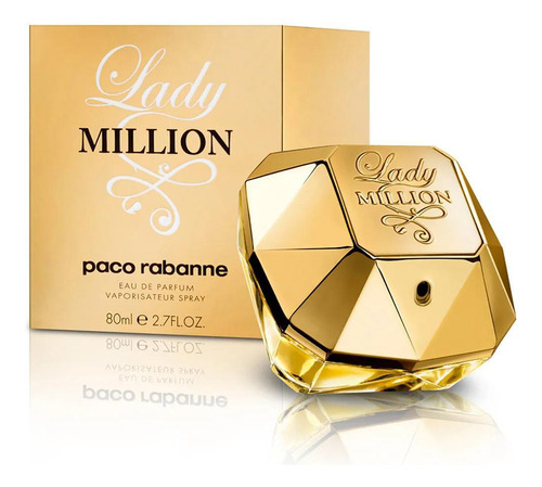 Perfume Paco Rabanne Lady Million 80 Ml Original Sellado 