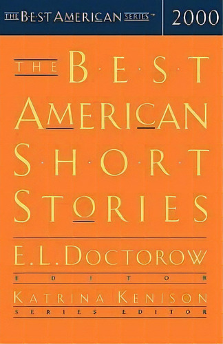 The Best American Short Stories: 2000, De E. L. Doctorow. Editorial Houghton Mifflin, Tapa Blanda En Inglés