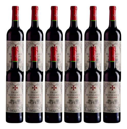 Franc Beausejour Bordeaux 12 unidades 750 mL