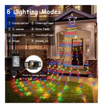 Comprar Luces Led Estrellas Tipo Árbol Navidad 3 Metros Cada Tira