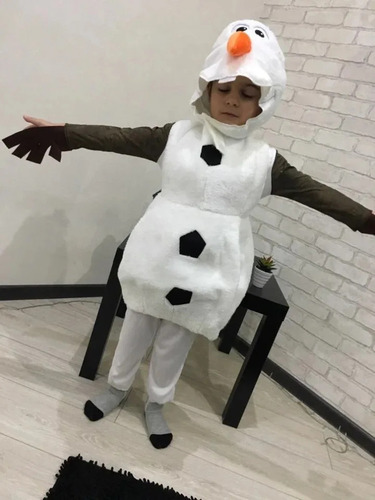 Disfraz De Olaf, Muñeco De Nieve, Dibujos Animados De Frozen
