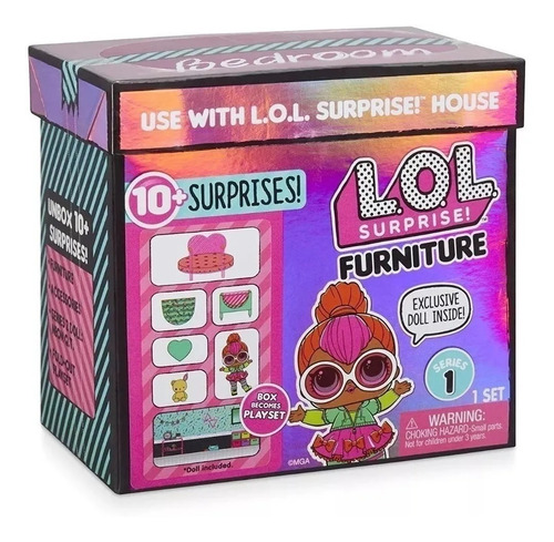 L.o.l Surprise Furniture Muebles-habitacion-serie 1 Original
