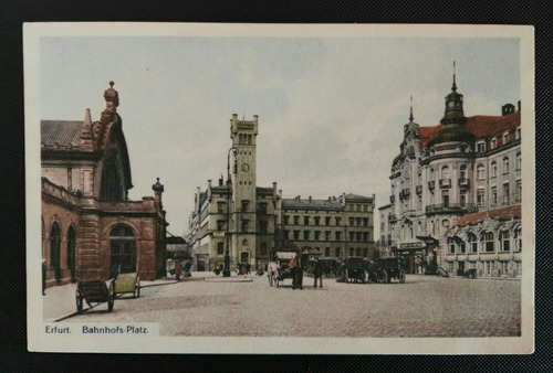 Alemania Erfurt Antigua Tarjeta Postal Circa 1920 