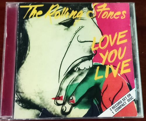 The Rolling Stones Love You Live Cd Made In Australia Leer!!
