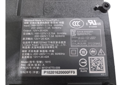 Fuente Interna Para Xbox One X Power Supply 1815 Fact A/b