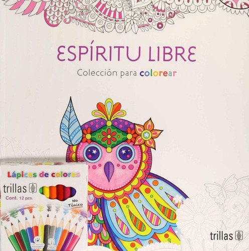 Espíritu Libre Colección Mandalas Colores Editorial Trillas