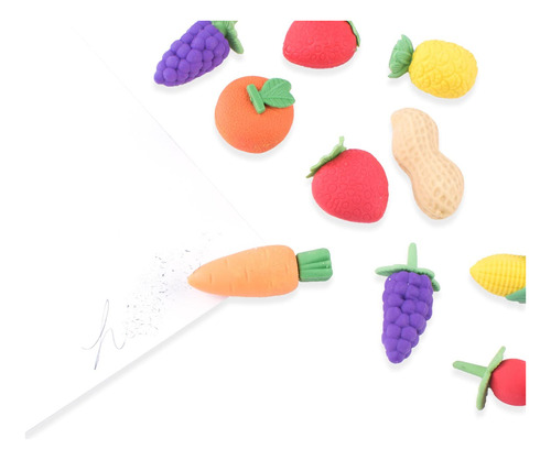 Mini Frutas Coloridas Vegetales Tiny Foods Miniature Erass P