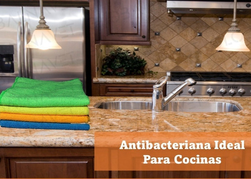 Imagen 5 de 6 de Pack 30 Paño Microfibra Multiuso Limpieza Cocina Living Baño
