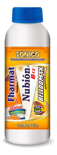 Suplemento Alimenticio Jarabe Nubión Bellodmax Sabor Sin Sabor