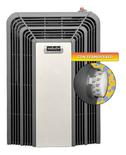Estufa Eskabe Titanio Tiro Balanceado 2000 Kcal/h Termostato