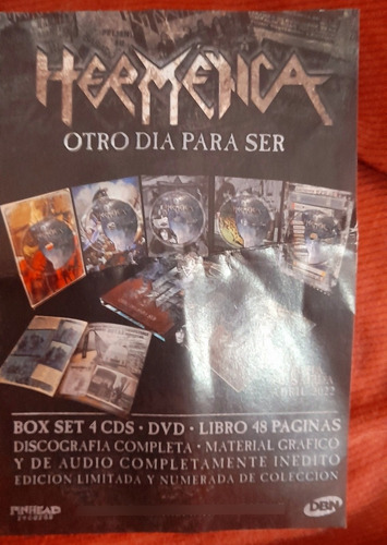 Flyer Doble Faz De Colección Hermética (Usado)