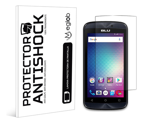 Protector Pantalla Antishock Para Blu Advance 4.0 M