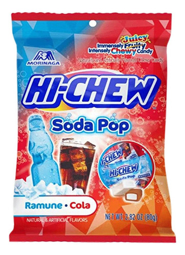 Dulce Hi Chew Sabor Soda, Morinaga , 80 G