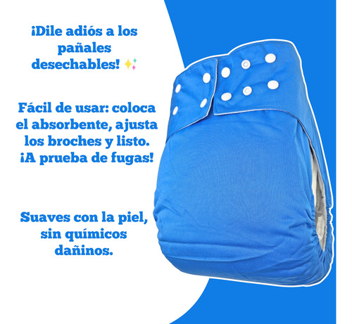 Pañal Ecológico Junior Jumbo Adolescente Con Inserto Ecobaby