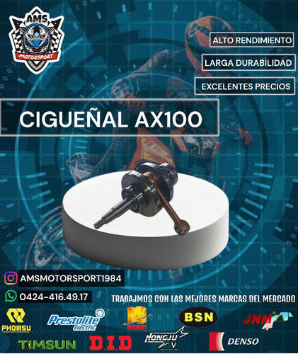 Cigueñal Ax100