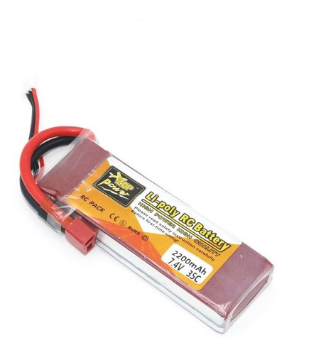 Bateria Para Drone Lipo Etc 7.4v 7.4 Volt 2200 Mah Ph Ventas