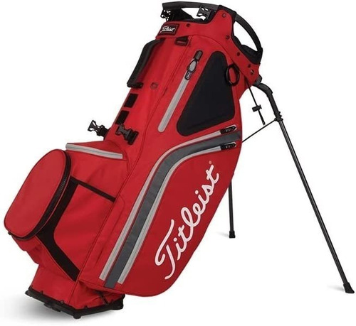 Bolsa De Golf Titleist Hybrid 14 Red Charcoal Gray