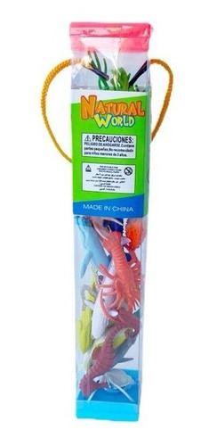 Animales Plastico Juguete Tubo Selva Mar Insectos Dinosaurio