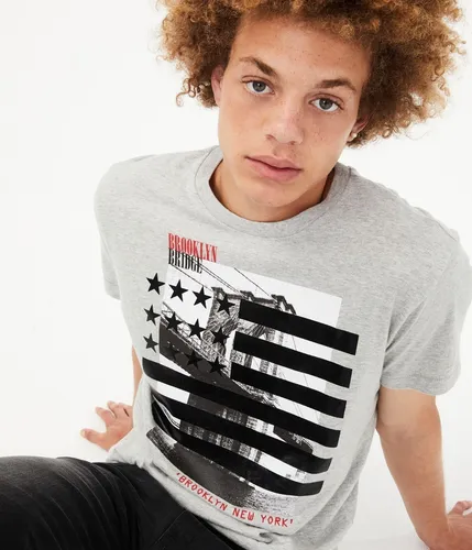 Remera Free State By Aéropostale Brooklyn Bridge