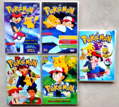 Dvd Pokémon Filmes 5 Ao 8 Dublados