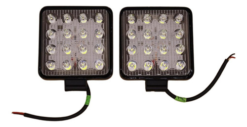 Par Farol De Trabalho Led Moto Niveladora Volvo G930 G940