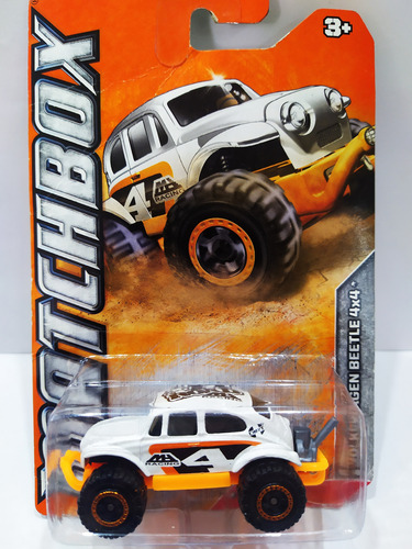 Carrito Matchbox Escala 1/64 Volkswagen Beetle 4x4
