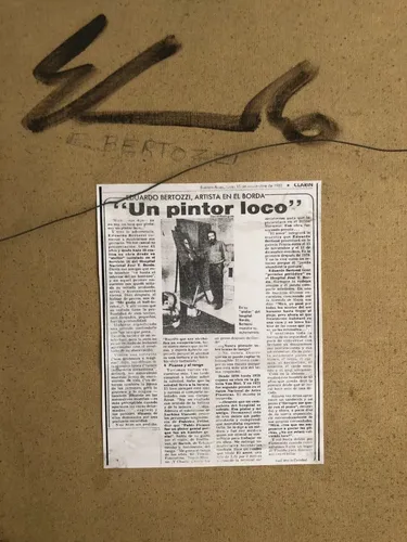Bertozzi, Eduardo. - Importante Oleo - 120 X 100 (Usado)