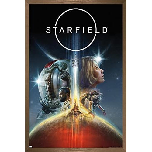 Póster De Arte De Clave De Starfield, 22.37  X 34.00 ,...