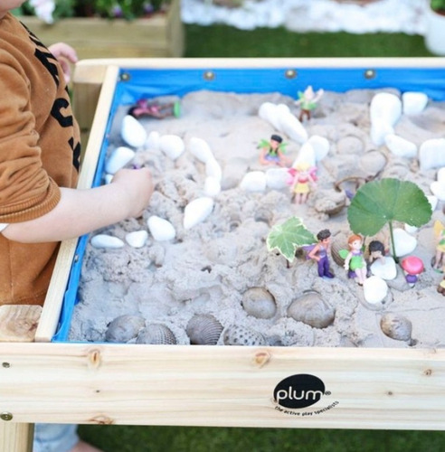 Mesita De Madera Agua Y Arena Plum Multi Usos Y Juegos.