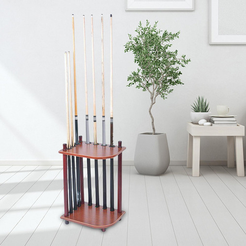 Tai Soporte De Suelo For Taco De Billar De Madera Maciza Con