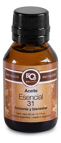 Aceite Balsámico Esencial 31 Bioesencia Oleo 31