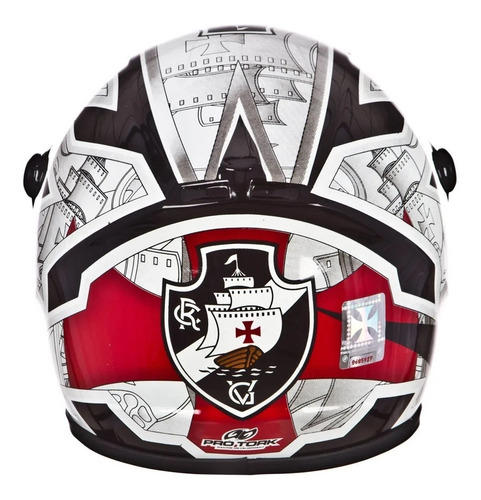 Imagem 2 de 2 de Capacete Mini Vasco Da Gama