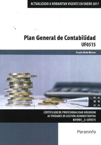 Libro Plan General De Contabilidad De Sergio Alcón Marcos