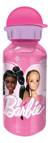 Botella Plastica Agua Jugo 370ml Barbie Licencia Original