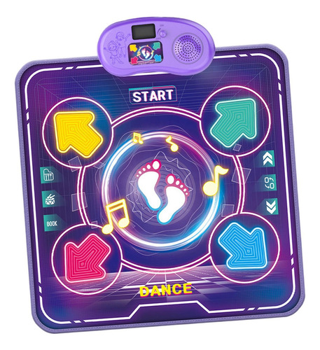 Tapete De Baile, Juguete Musical, Tapete De Juego Luz Doble
