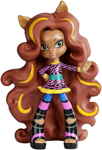 Figura Monstruo De Alta Vinilo Clawdeen Lobo