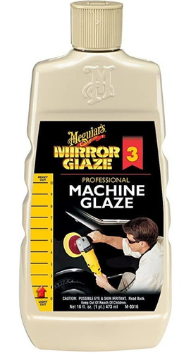 Meguiar M0316 Mirror Glaze Máquina De Glaseado, 16 Onzas Flu