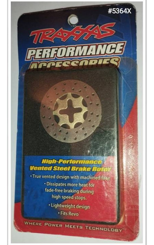 Traxxas 5364x, Brake Disc (high Performance, Vented).